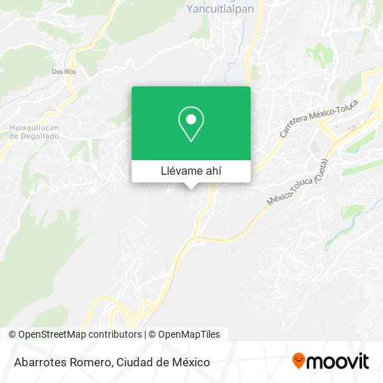 Mapa de Abarrotes Romero