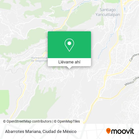 Mapa de Abarrotes Mariana