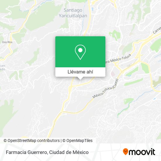 Mapa de Farmacia Guerrero