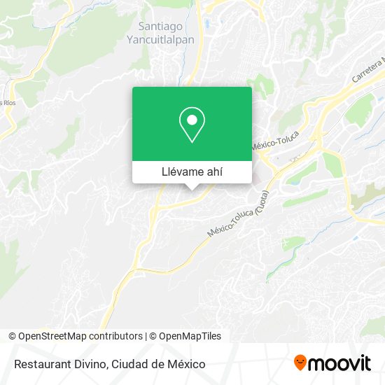 Mapa de Restaurant Divino