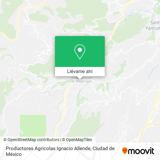 Mapa de Productores Agricolas Ignacio Allende