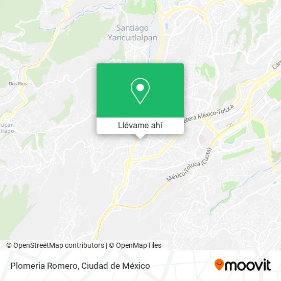 Mapa de Plomeria Romero