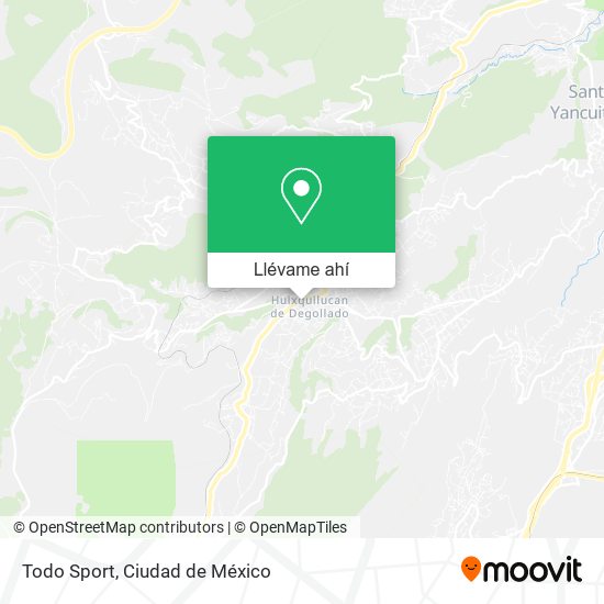 Mapa de Todo Sport