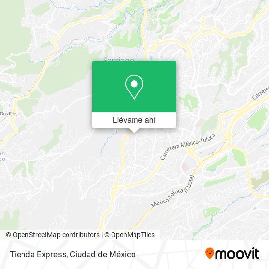 Mapa de Tienda Express