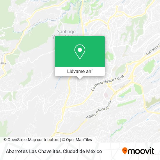Mapa de Abarrotes Las Chavelitas