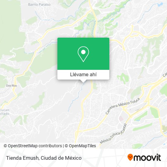 Mapa de Tienda Emush