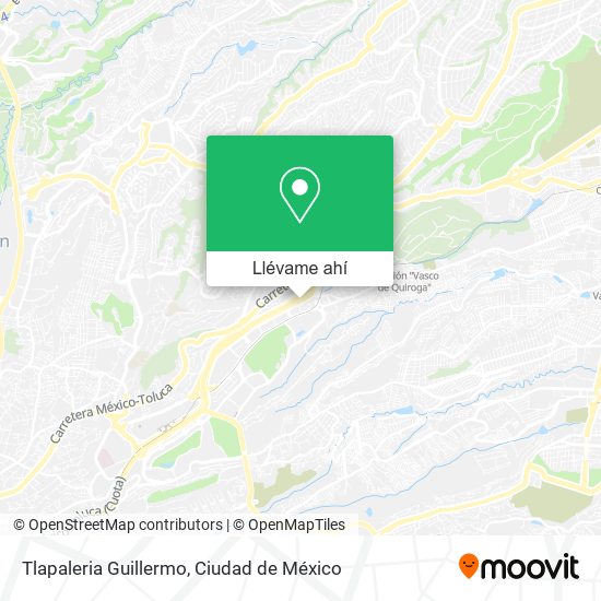 Mapa de Tlapaleria Guillermo