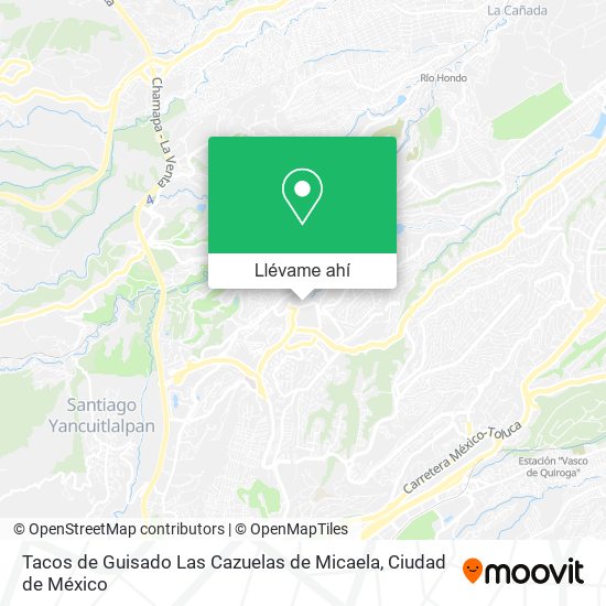 Mapa de Tacos de Guisado Las Cazuelas de Micaela