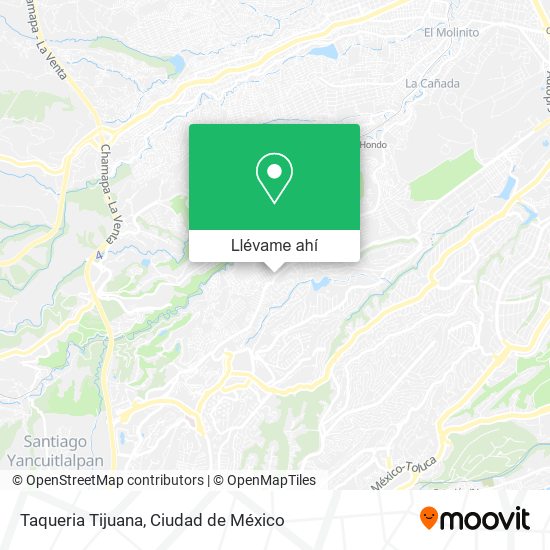 Mapa de Taqueria Tijuana