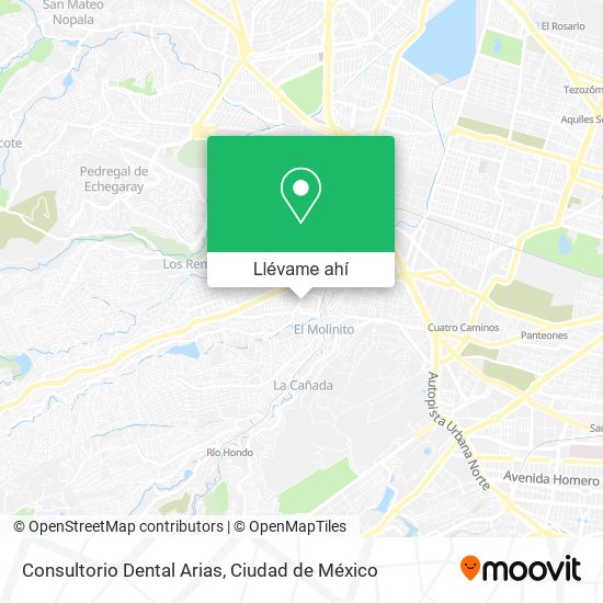 Mapa de Consultorio Dental Arias