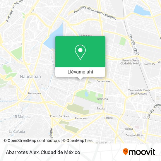 Mapa de Abarrotes Alex