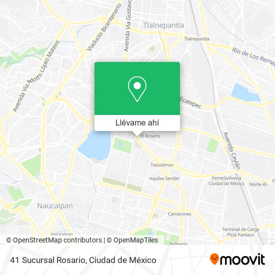 Mapa de 41 Sucursal Rosario