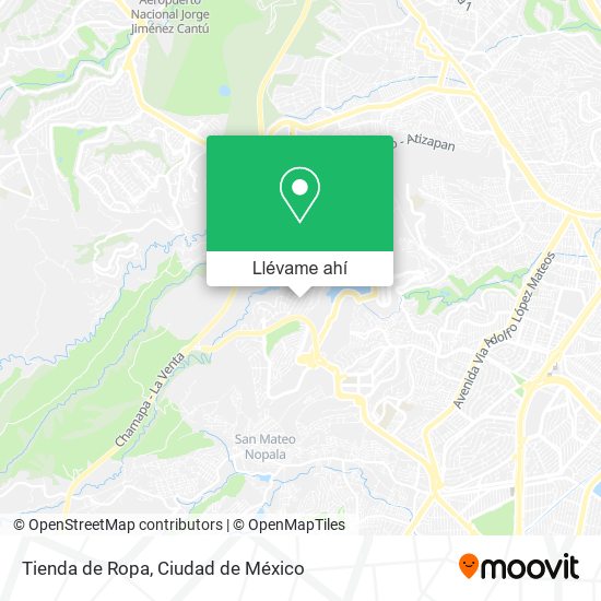 Mapa de Tienda de Ropa