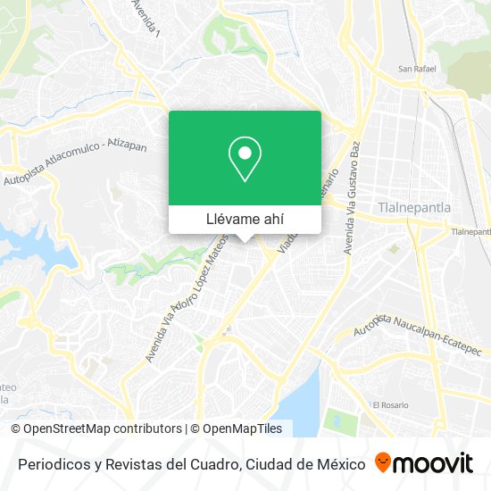 Mapa de Periodicos y Revistas del Cuadro