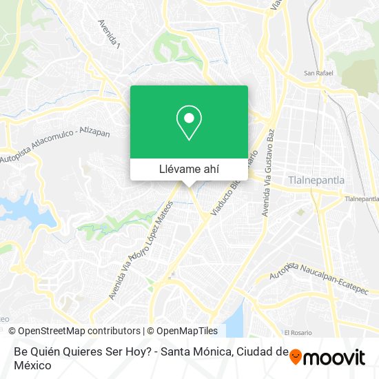 Mapa de Be Quién Quieres Ser Hoy? - Santa Mónica