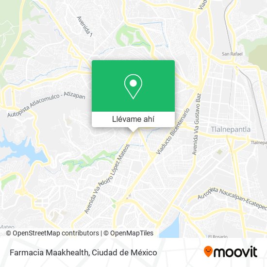 Mapa de Farmacia Maakhealth