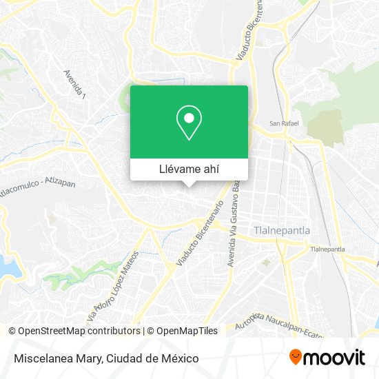 Mapa de Miscelanea Mary