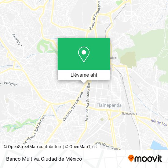 Mapa de Banco Multiva