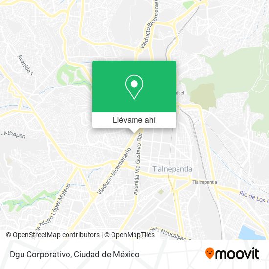 Mapa de Dgu Corporativo