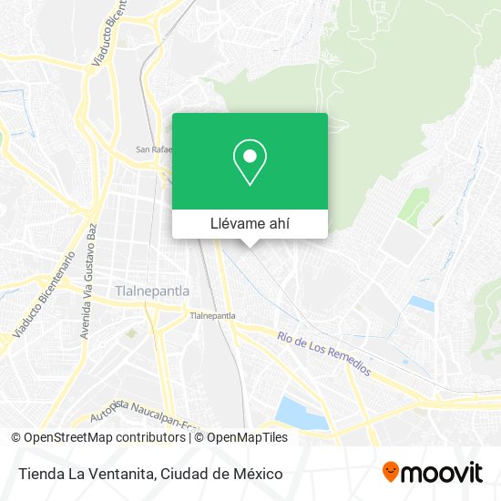 Mapa de Tienda La Ventanita