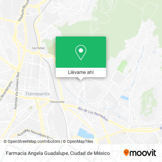 Mapa de Farmacia Angela Guadalupe