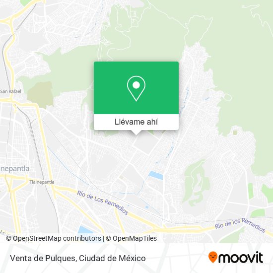 Mapa de Venta de Pulques