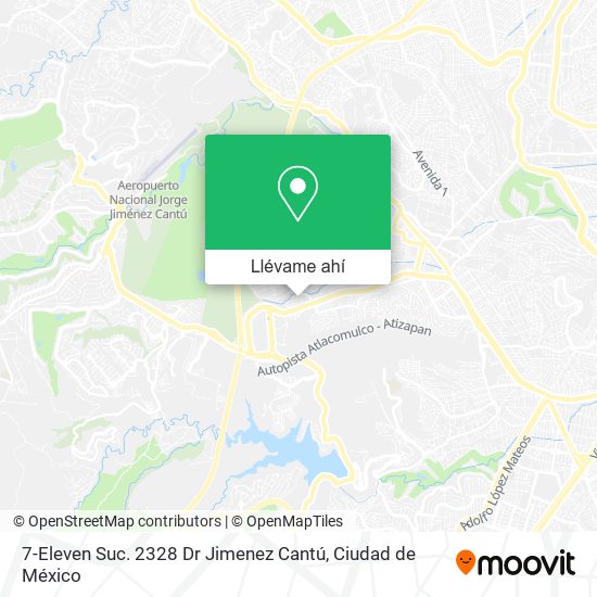 Mapa de 7-Eleven Suc. 2328 Dr Jimenez Cantú