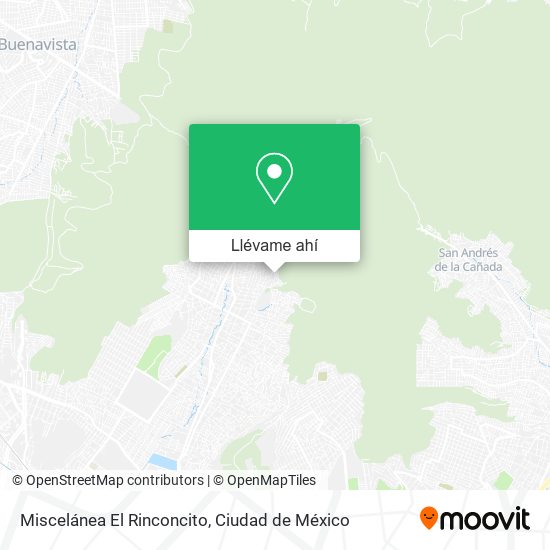 Mapa de Miscelánea El Rinconcito