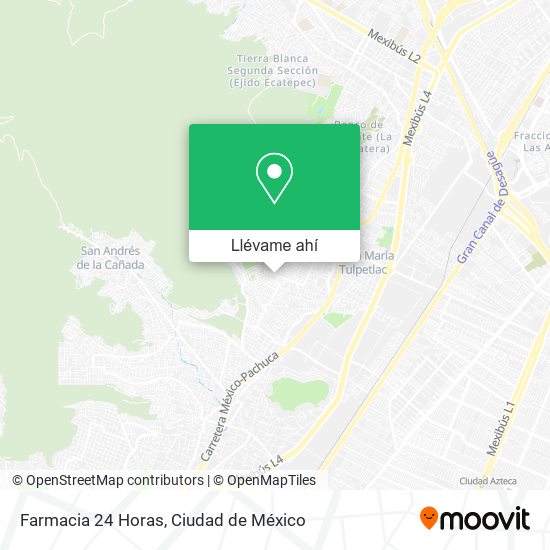 Mapa de Farmacia 24 Horas