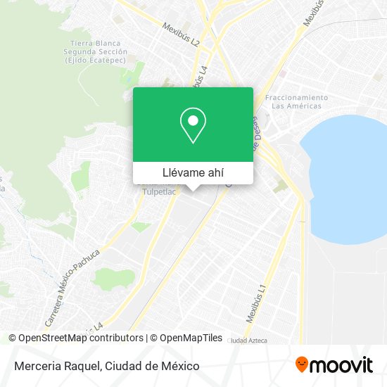 Mapa de Merceria Raquel