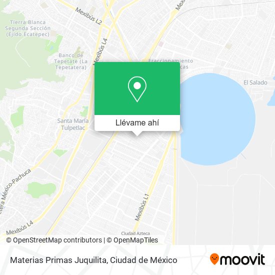 Mapa de Materias Primas Juquilita