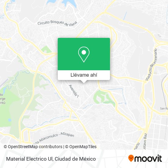 Mapa de Material Electrico Ul