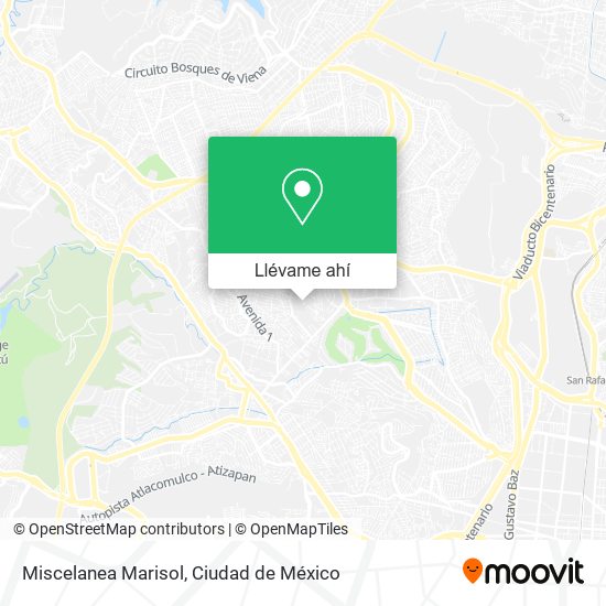 Mapa de Miscelanea Marisol