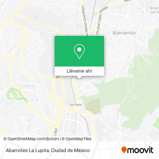 Mapa de Abarrotes La Lupita