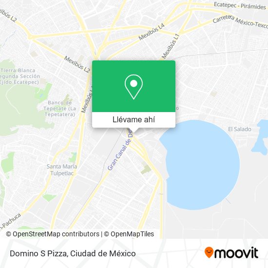 Mapa de Domino S Pizza