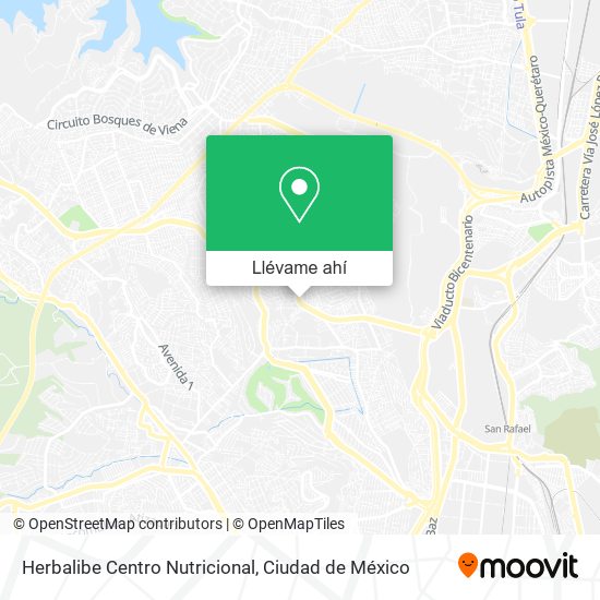 Mapa de Herbalibe Centro Nutricional