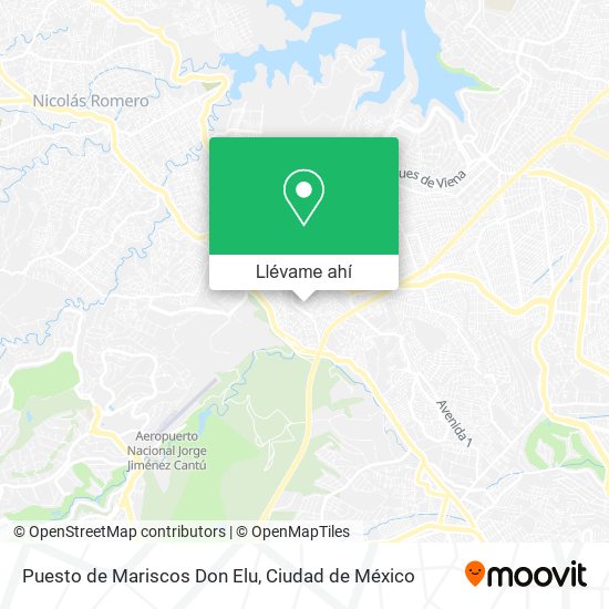 Mapa de Puesto de Mariscos Don Elu