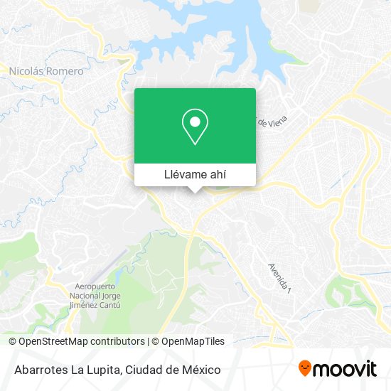 Mapa de Abarrotes La Lupita