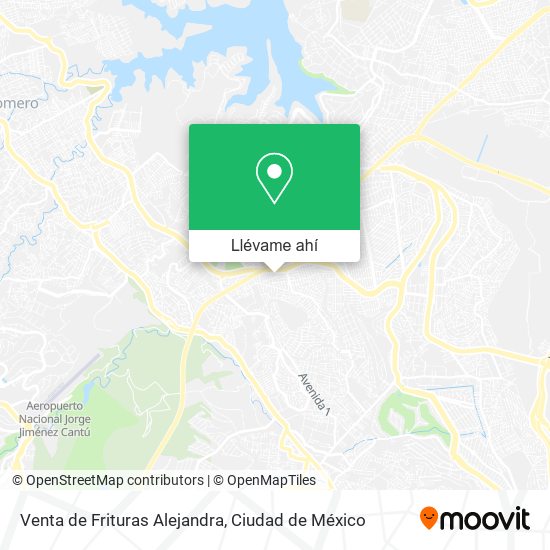 Mapa de Venta de Frituras Alejandra