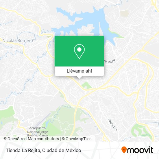 Mapa de Tienda La Rejita