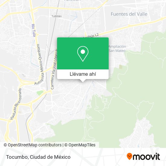 Mapa de Tocumbo