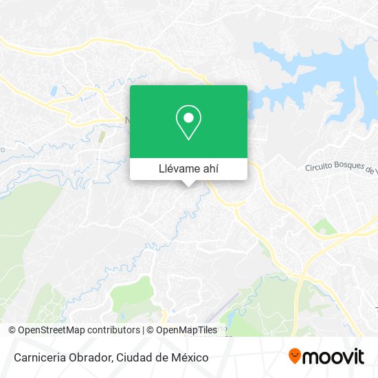Mapa de Carniceria Obrador