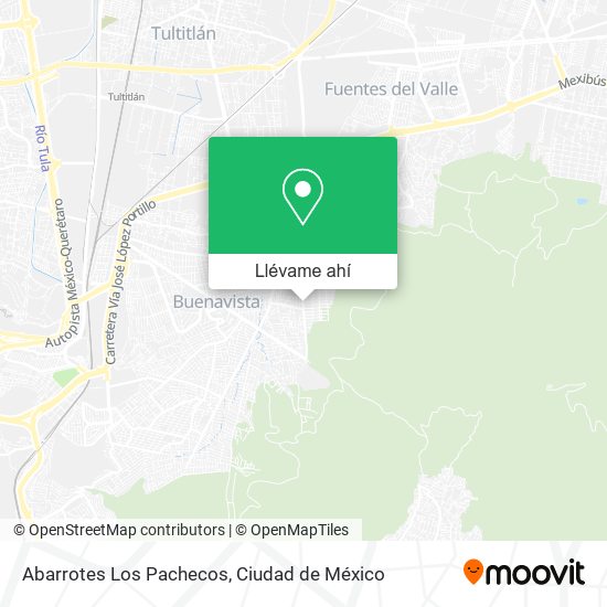 Mapa de Abarrotes Los Pachecos
