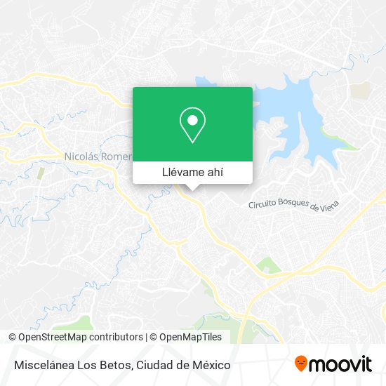 Mapa de Miscelánea Los Betos