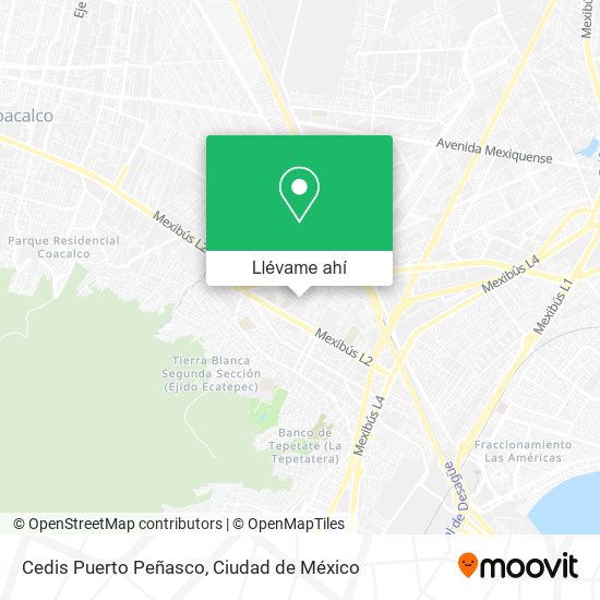 Mapa de Cedis Puerto Peñasco