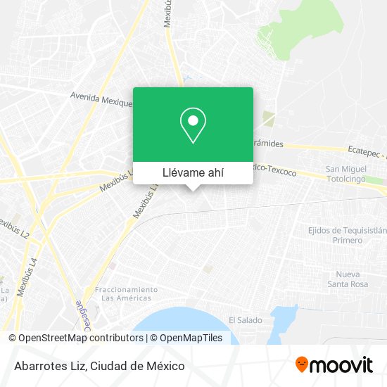 Mapa de Abarrotes Liz