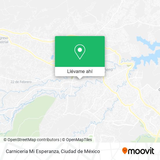 Mapa de Carniceria Mi Esperanza