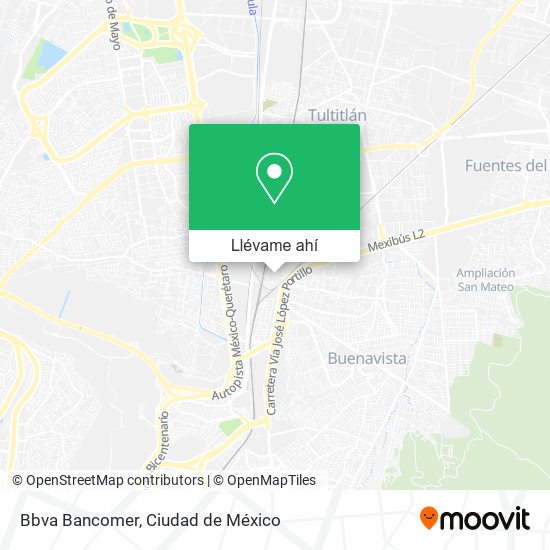 Mapa de Bbva Bancomer