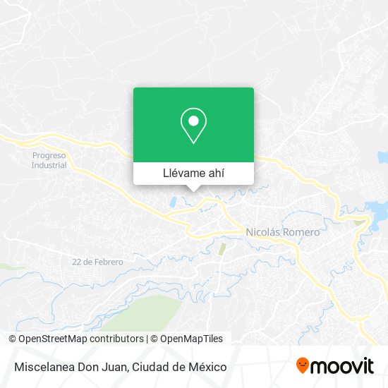 Mapa de Miscelanea Don Juan