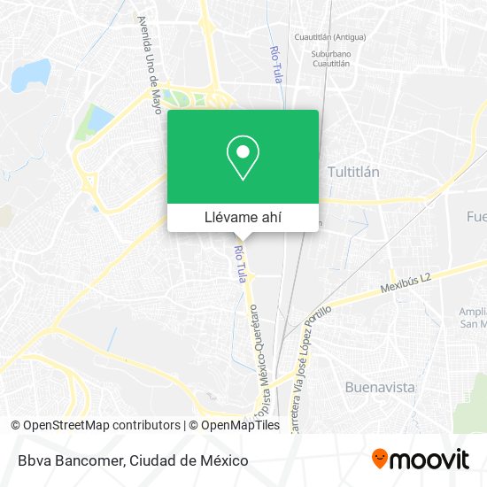 Mapa de Bbva Bancomer